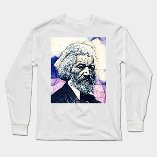 Frederick Douglass Portrait | Frederick Douglass Artwork 14 Long Sleeve T-Shirt